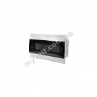 Шкаф внутренний ABB ESTETICA 18М IP41 белый/прозрачная дверь - catalog